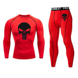 Long Sleeve Fitness Tights Sportswear suit for men