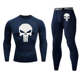 Long Sleeve Fitness Tights Sportswear suit for men