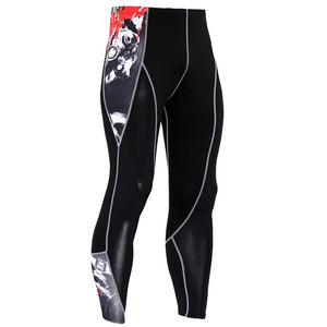 Long Sleeve Fitness Tights Sportswear suit for men