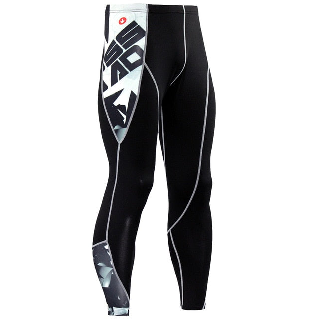 Long Sleeve Fitness Tights Sportswear suit for men