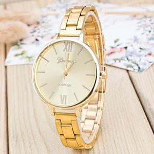 gold mesh stainless steel watches