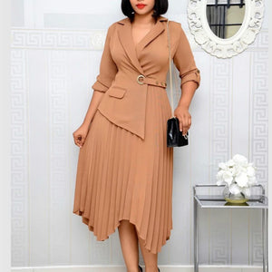 Women Elegant Dresses Blazer